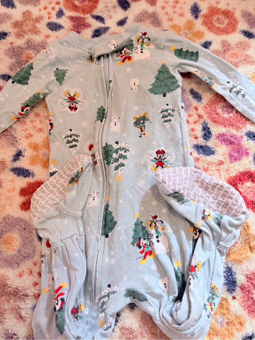 Disney Christmas Onesie 12-18MO Girl
